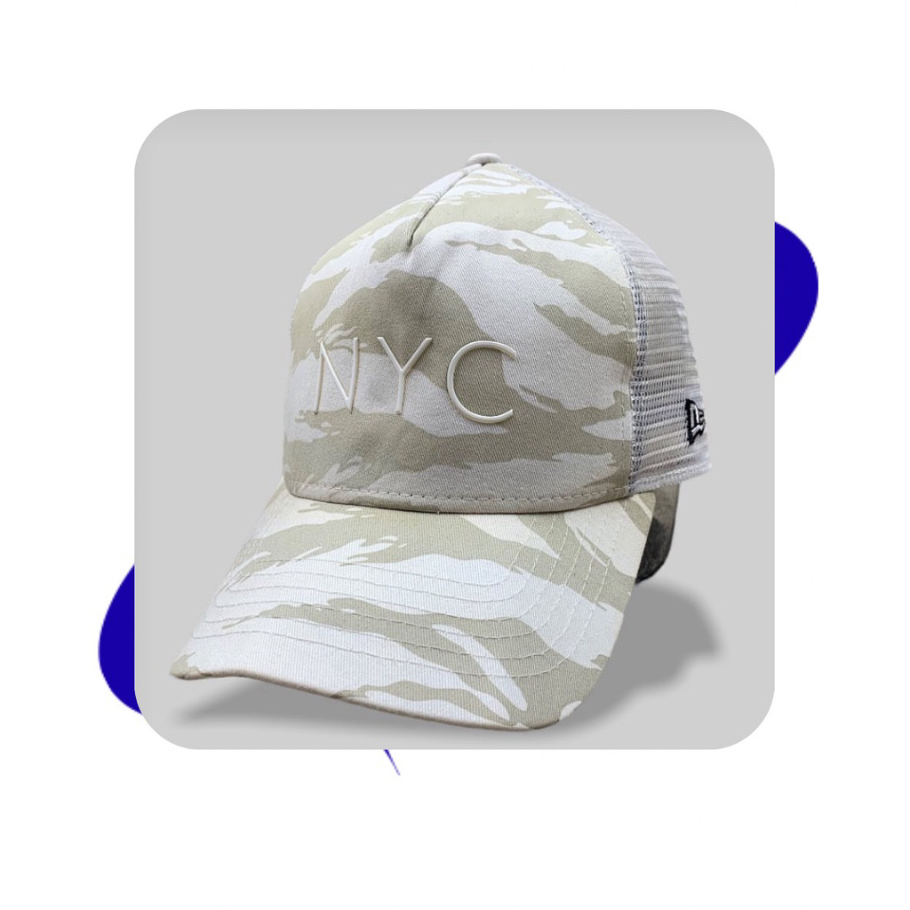 NYC Camo trucker