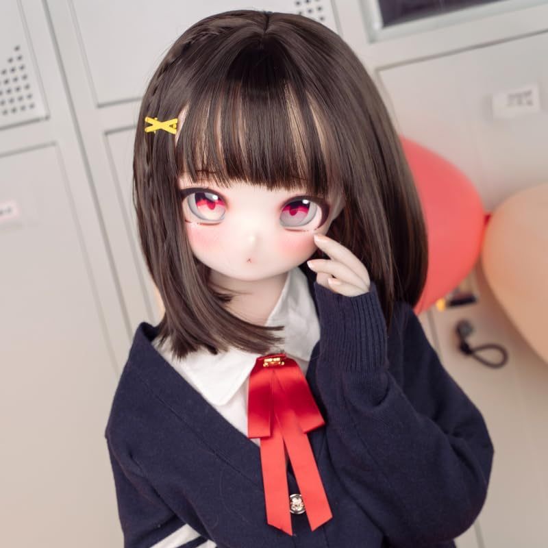 Mozu Ruby 1/2 Female Seamless Seifuku Uniform Action Figures Silicone Material, JYDoll 130cm Flexibl