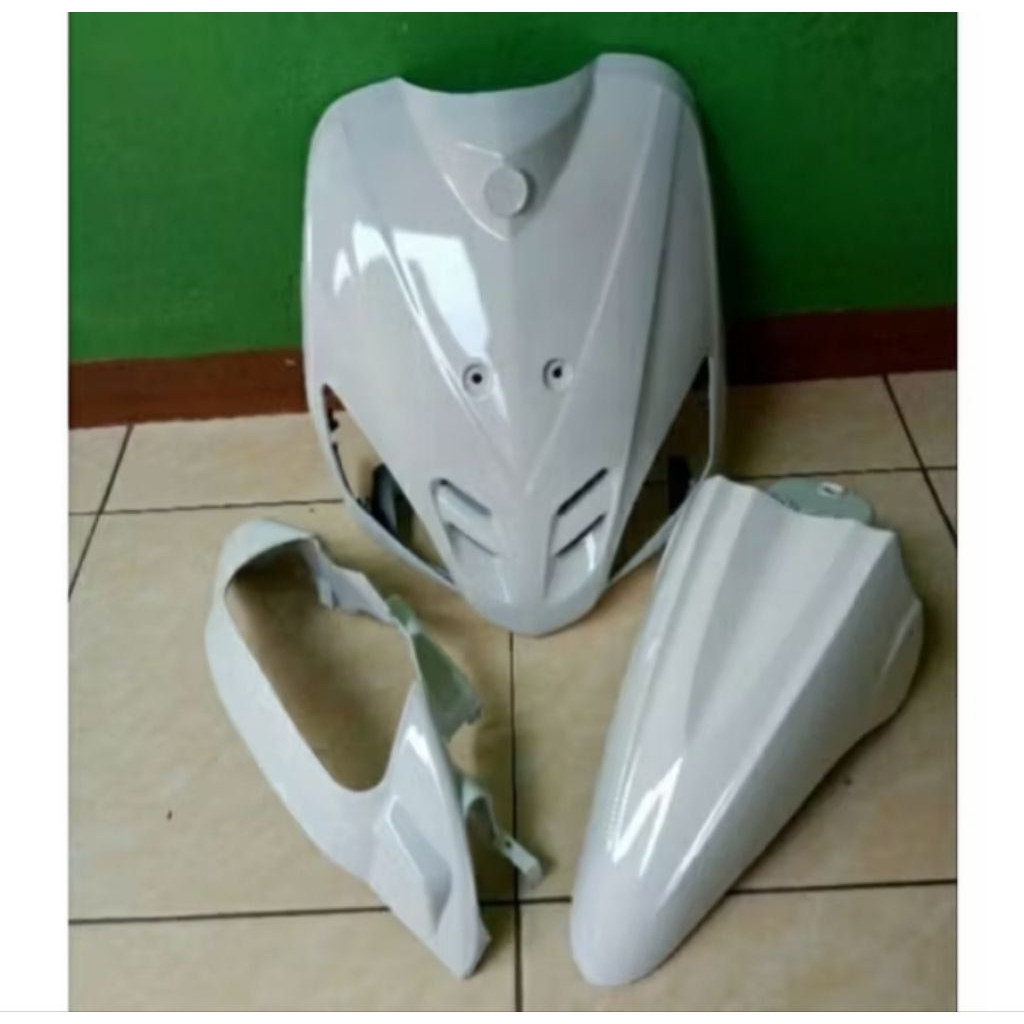 body Mio sporty paketan body depan Mio sporty putih