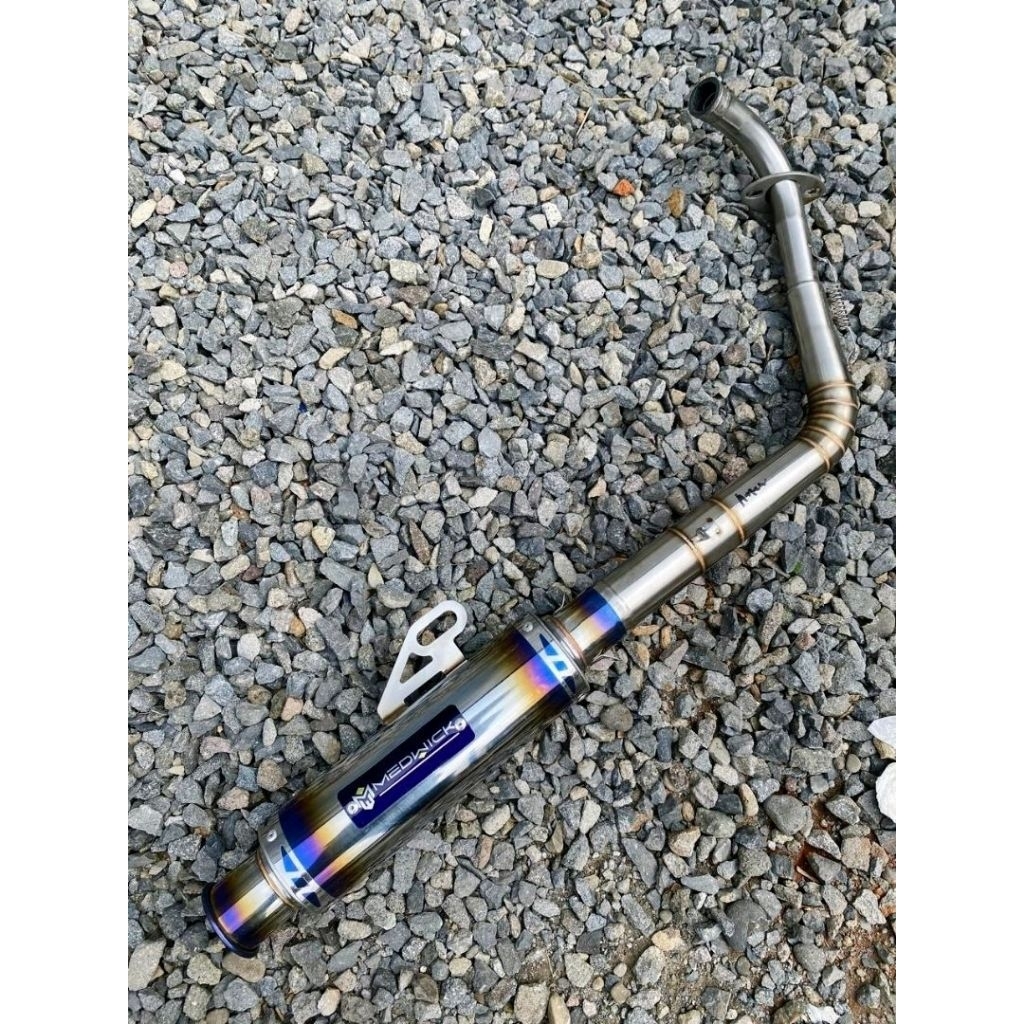 Canister Medwik 45 and 38mm Big elbow Stainless Steel Mio sporty Mio soul i 125 Mio i 125 PCX160 Cli