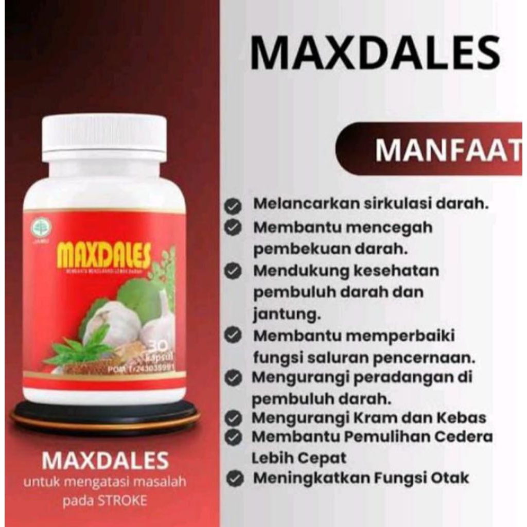 Maxdales Asli Obat Strok Jamu Maxdales Original Terpercaya Dan Terbaik