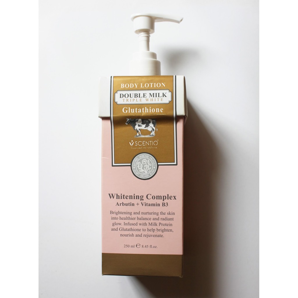 ENG KS / Buffet Scentio Double Milk Triple White Body Lotion Beauty White skin