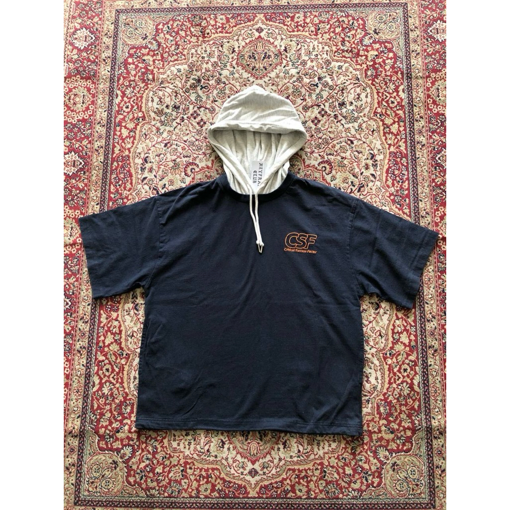 Kaos Wego oversized hoodie tshirt HG861