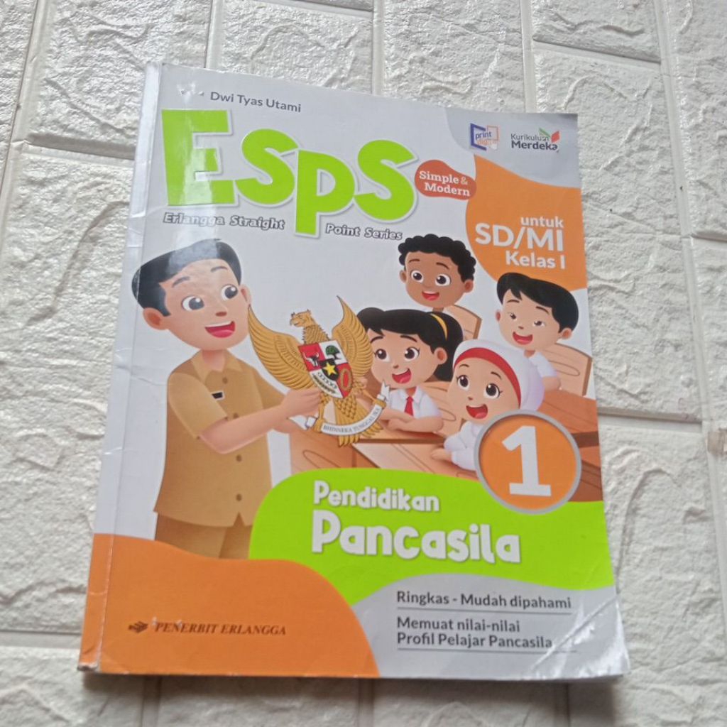 ESPS pendidikan Pancasila SD kelas 1Erlangga