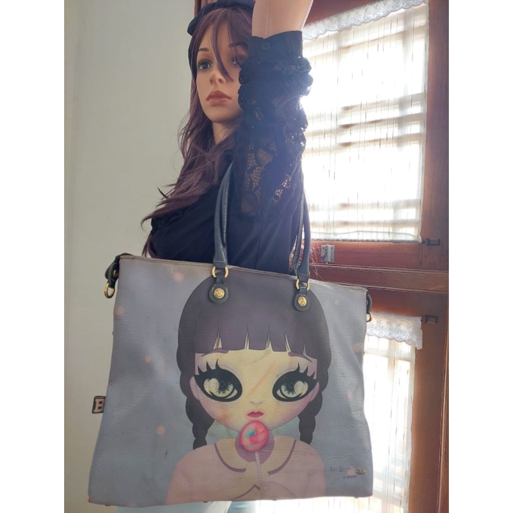 BreraArt Totebag Shoulderbag bergambar Preloved Second Bekas