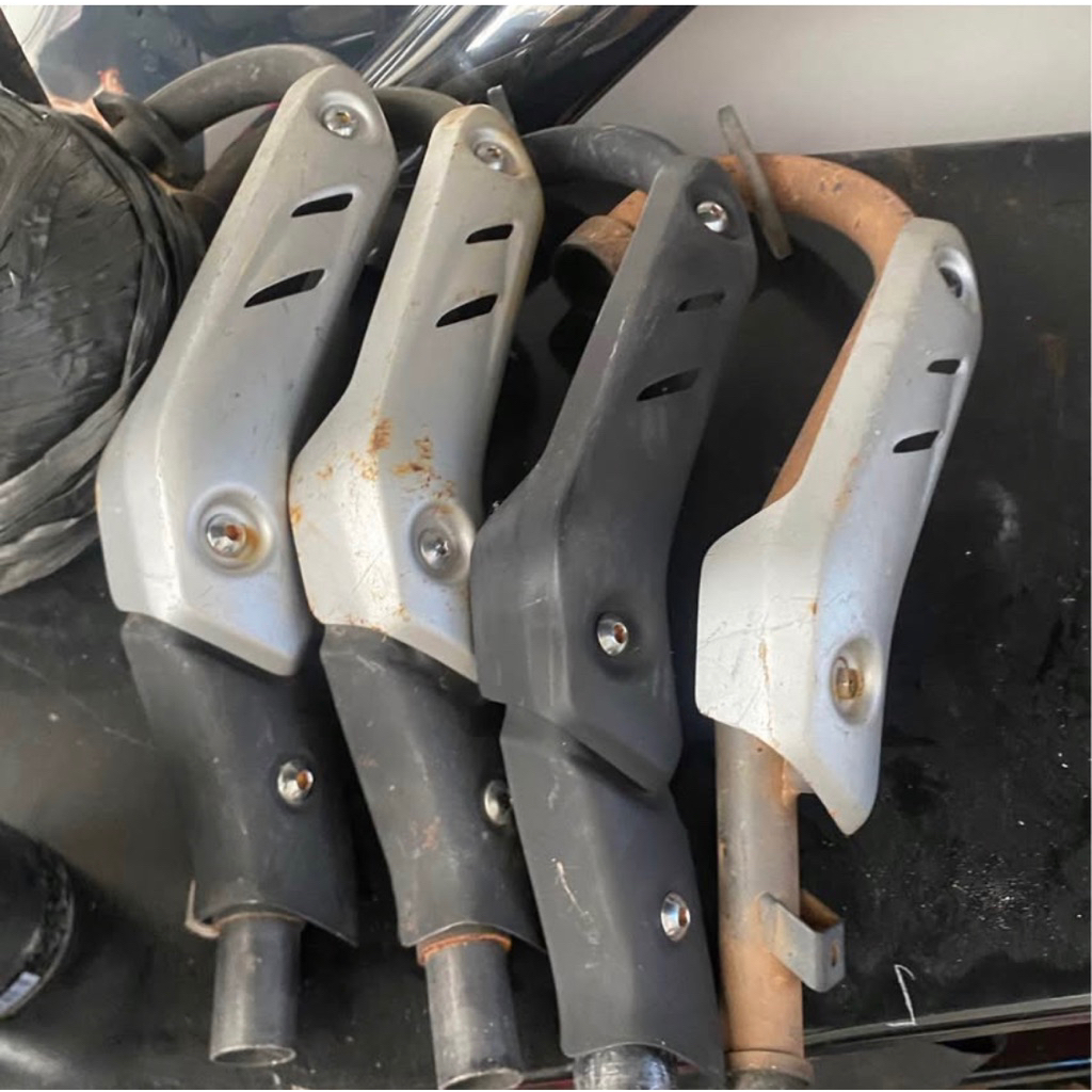 leher knalpot ori crf 150