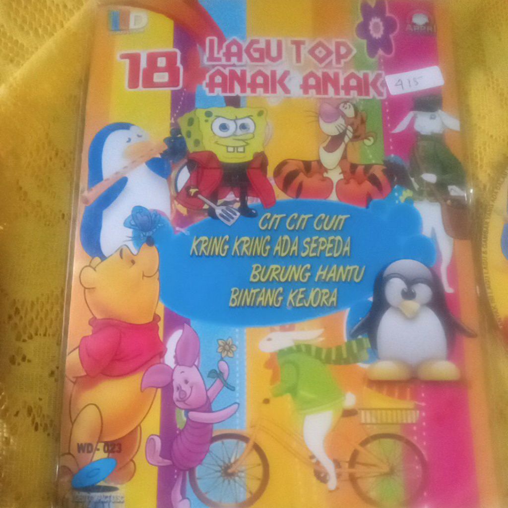 VCD LAGU TOP ANAK ANAK Z415