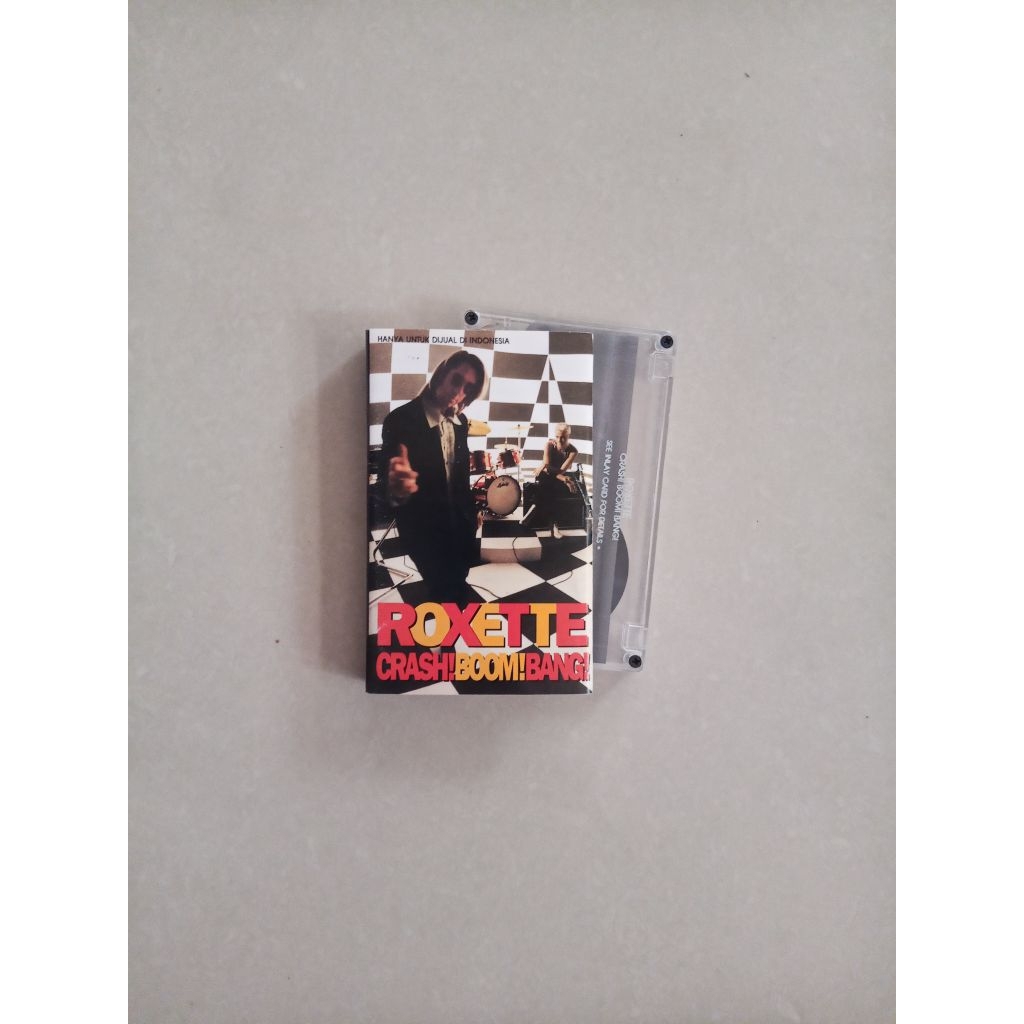 Kaset Roxette Crash Boom Bang