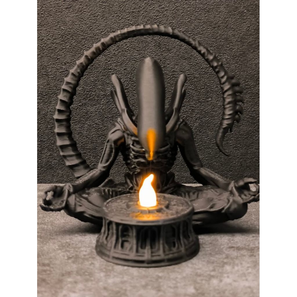 Zenomorph - Alien Figure 3D Printing Custom/ Pajangan Zenomorph Alien/ Miniatur Mainan Alien/ mainan