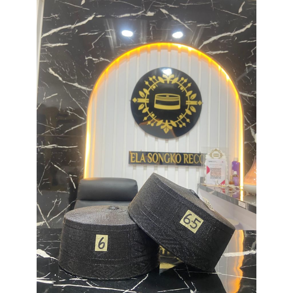 Songkok recca kualitas premium (full recca)