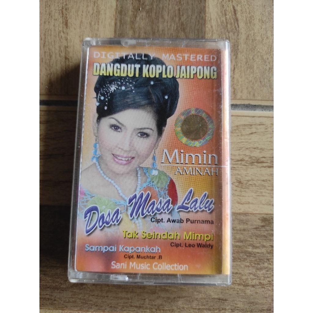 kaset pita dangdut koplo jaipong MIMIN AMINAH "dosa masa lalu"