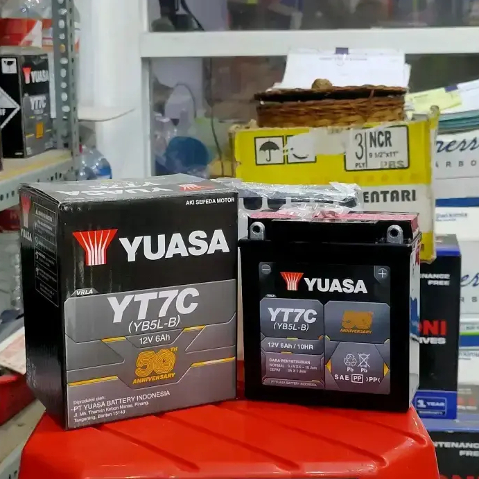 AKI KERING YT7C YUASA MIO SPORTY LAMA JUP MX / Z LAMA Burung Hantu Shogun 110 Astrea   RXZ F1 VEGA Z