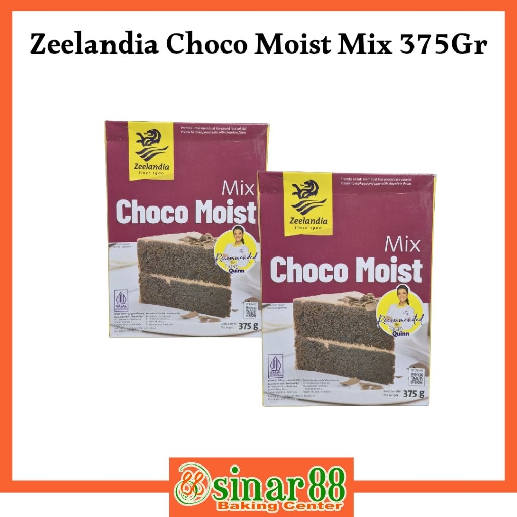 Zeelandia Choco Moist Mix 375gr