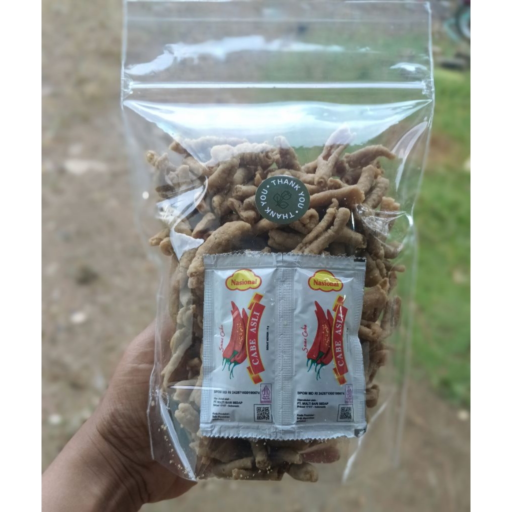 KRIPIK Usus H. ROJALI berat 250g (Kripsus)