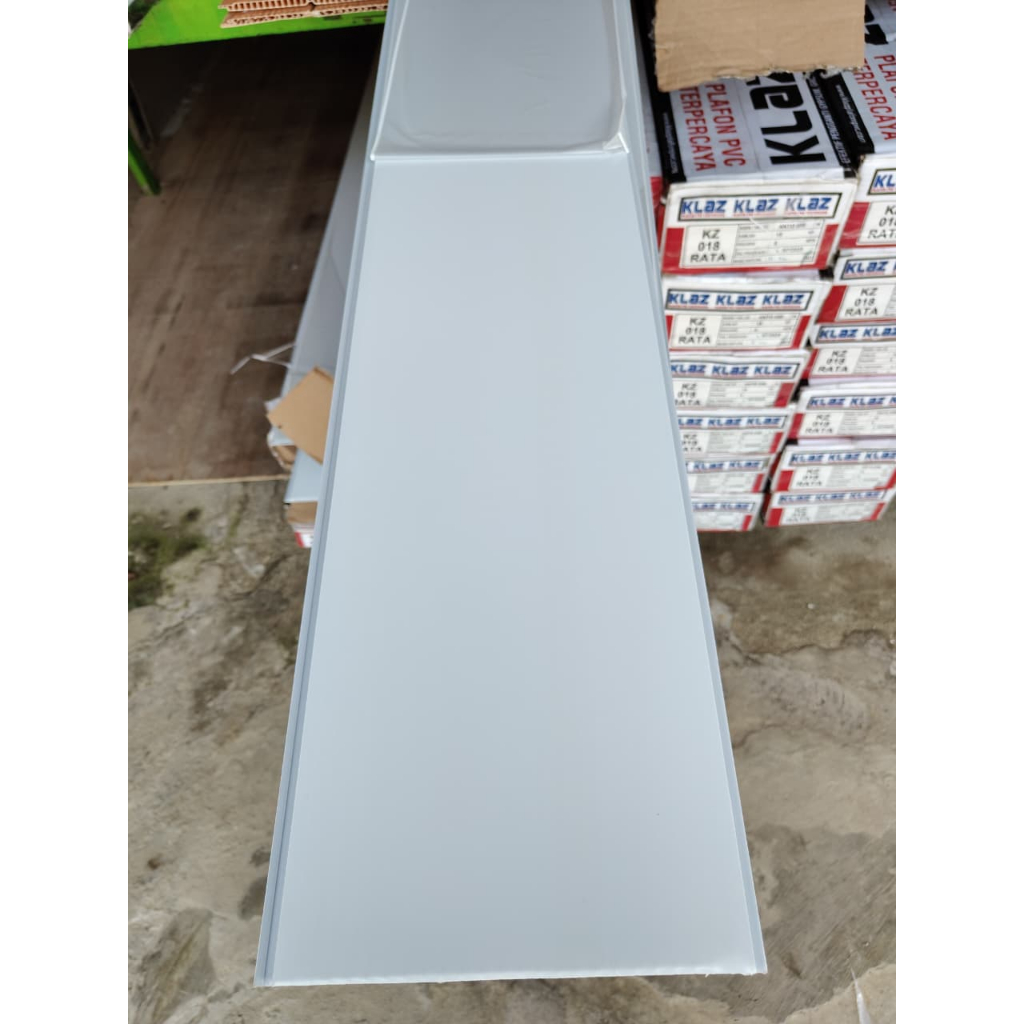 Plafon Pvc Putih Polos Doff