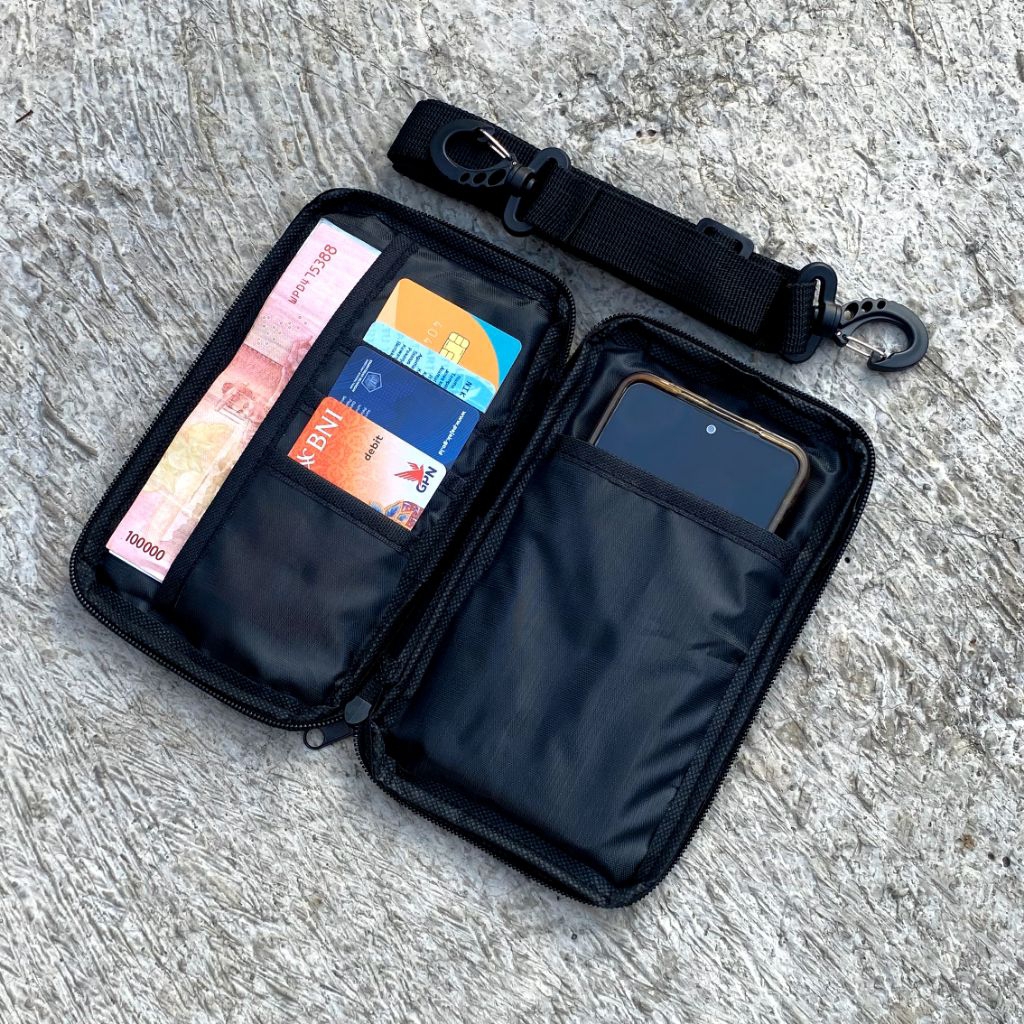 Big Promo Ego Hanging Wallet Tas Selempang Hp Unisex Tas Selempang & Bahu Tas Dompet Hp Murah Bahan