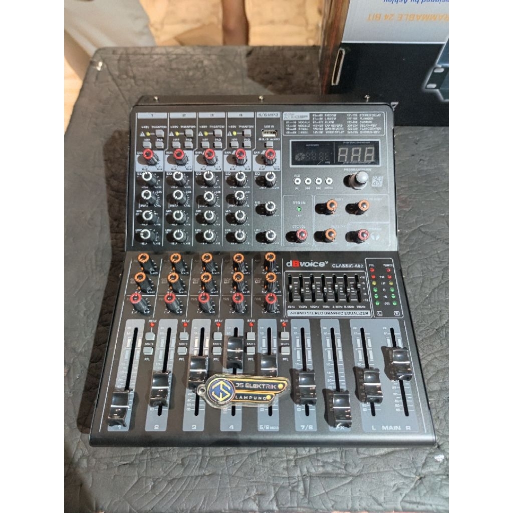 Mixer Ashley Classic - 602 6 channel/ mixer Ashley Classic602