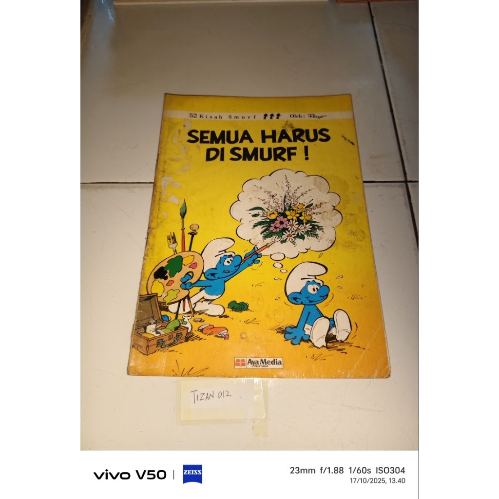 Buku 52 Kisah Smurf semua harus di Smurf by Peyo