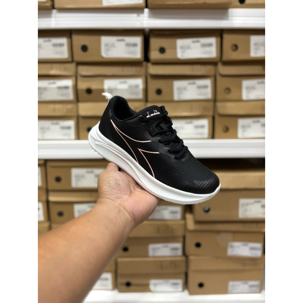 SEPATU RUNNING WANITA DIADORA MANSIDE BLACK DIAX24F1202B ORIGINAL BNIB SHOES