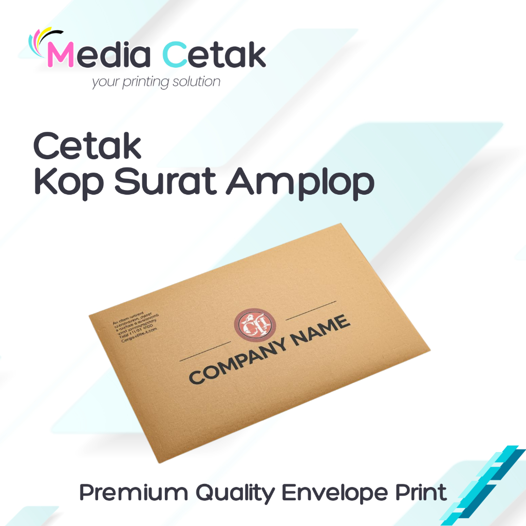 Cetak Kop Surat Amplop - Kop Surat Perusahaan