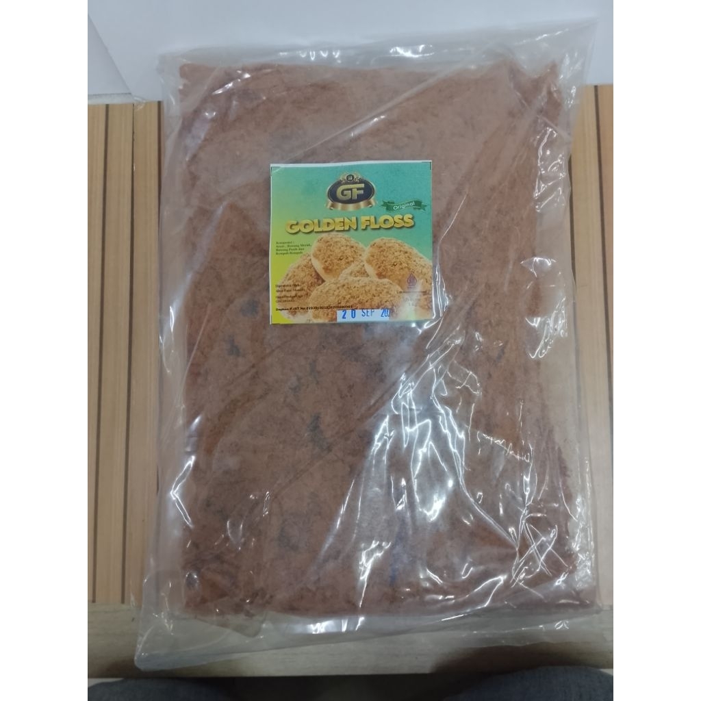 ABON AYAM GOLDEN FLOSS ORIGINAL 1KG / ABON AYAM ORIGINAL 1KG