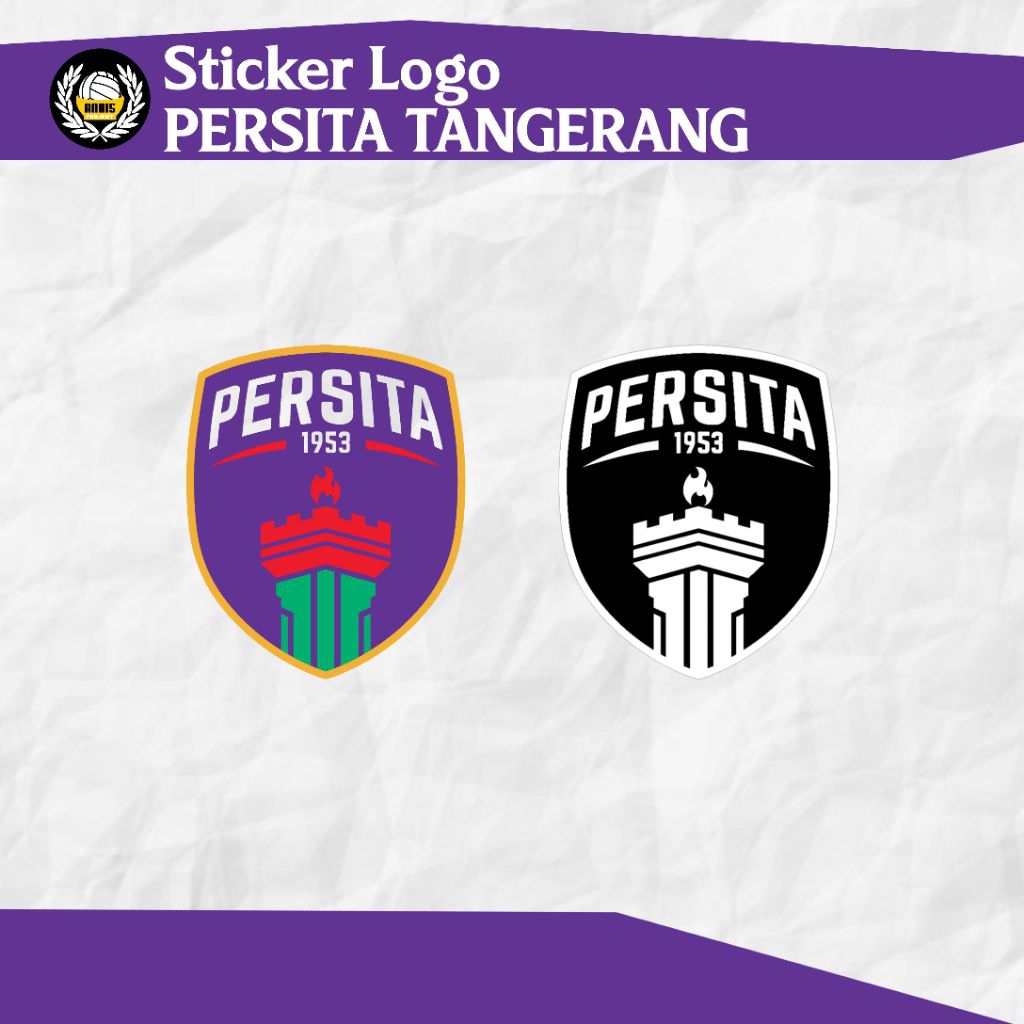 Sticker Logo Persita Tangerang