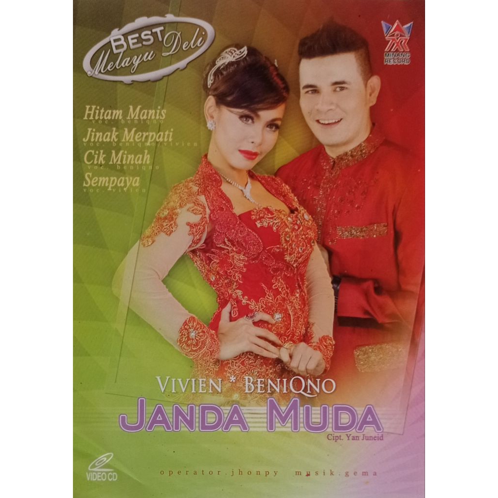 VCD ORIGINAL BENIQNO & VIVIEN VANIA (MINANG RECORDS)