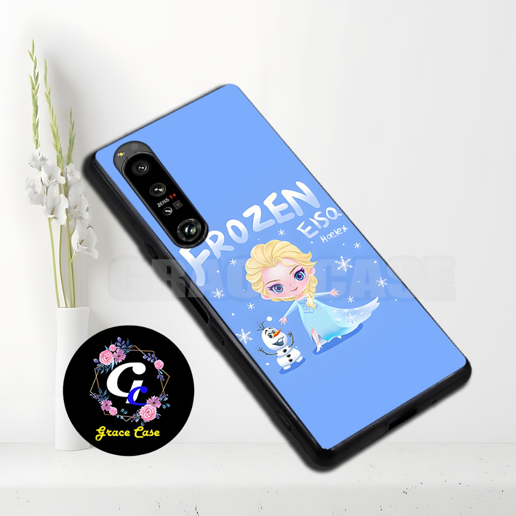 (GC19) Softcase karet Hp - SONY XPERIA 1 MARK 2/MARK 4/XPERIA 5 MARK 3 TERBARU - Motif Cewek   / Sil