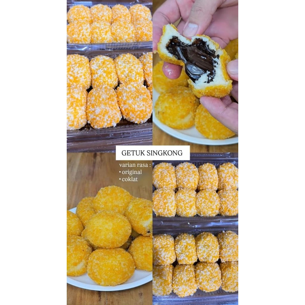 GETUK KRISPY isi coklat Lumer