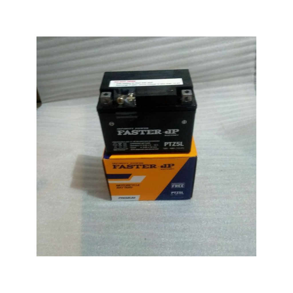 AKI MOTOR FASTER-JP PREMIUM PTZ5L 12V(GTZ5S)