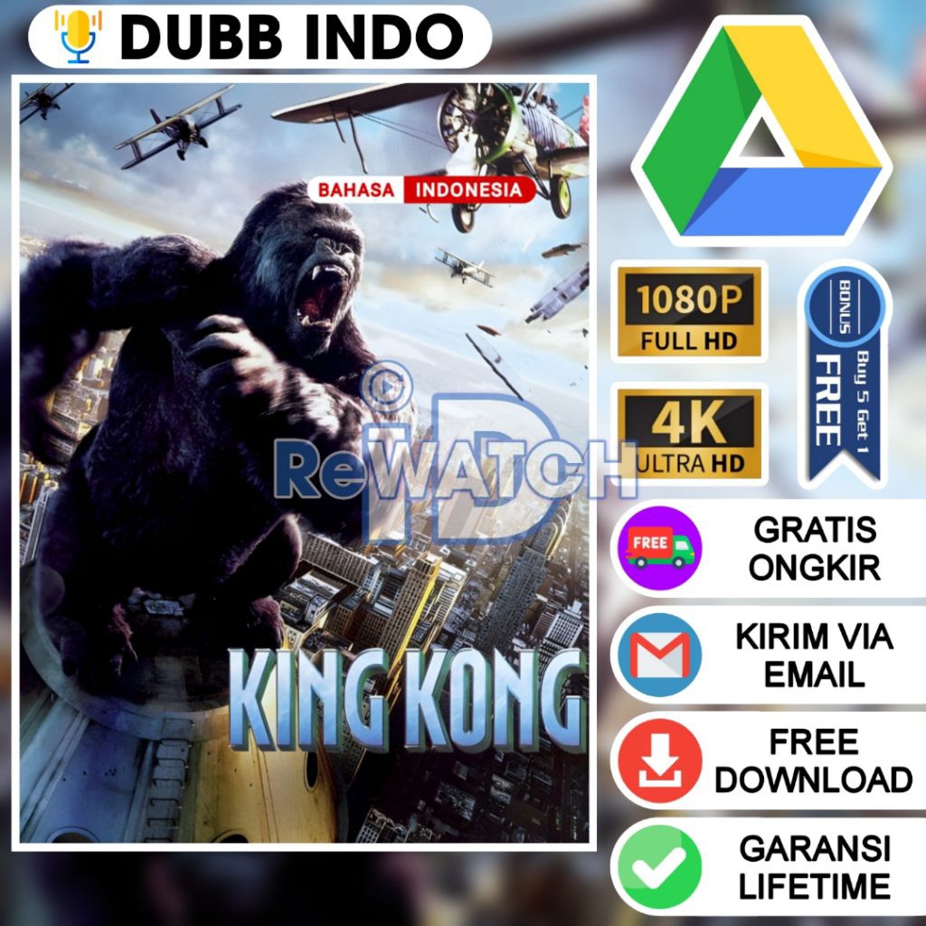 FILM KING KONG (2005) DUBBING BAHASA INDONESIA