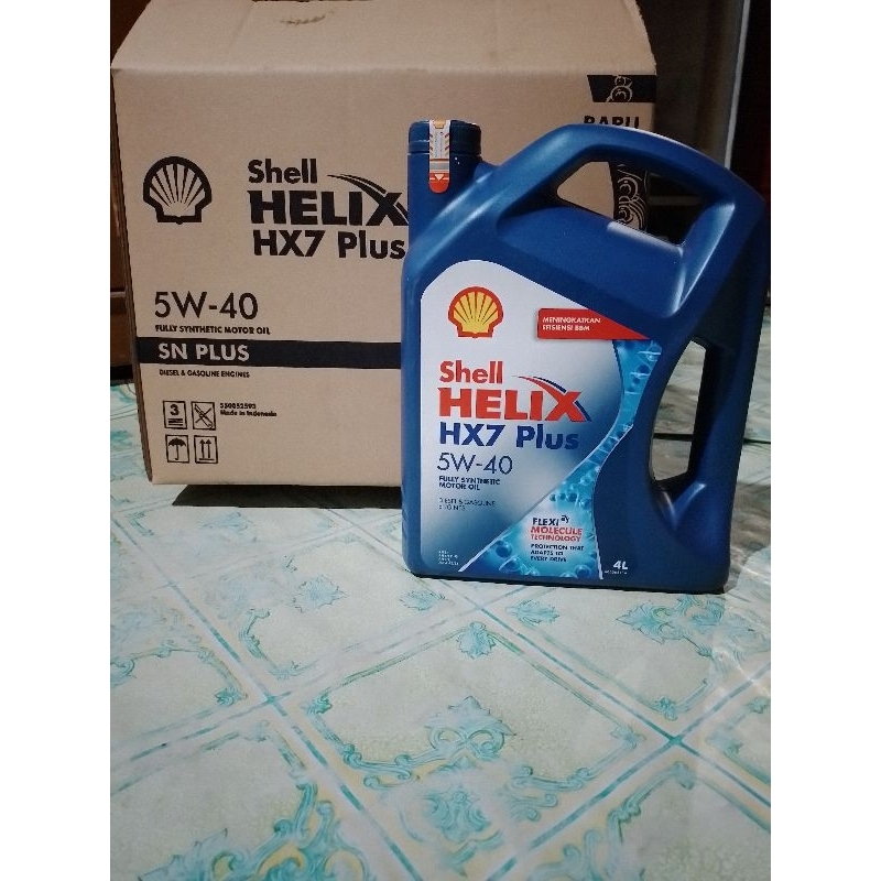 OLI Shell Helix HX7 Plus 5W-40 4 Liter