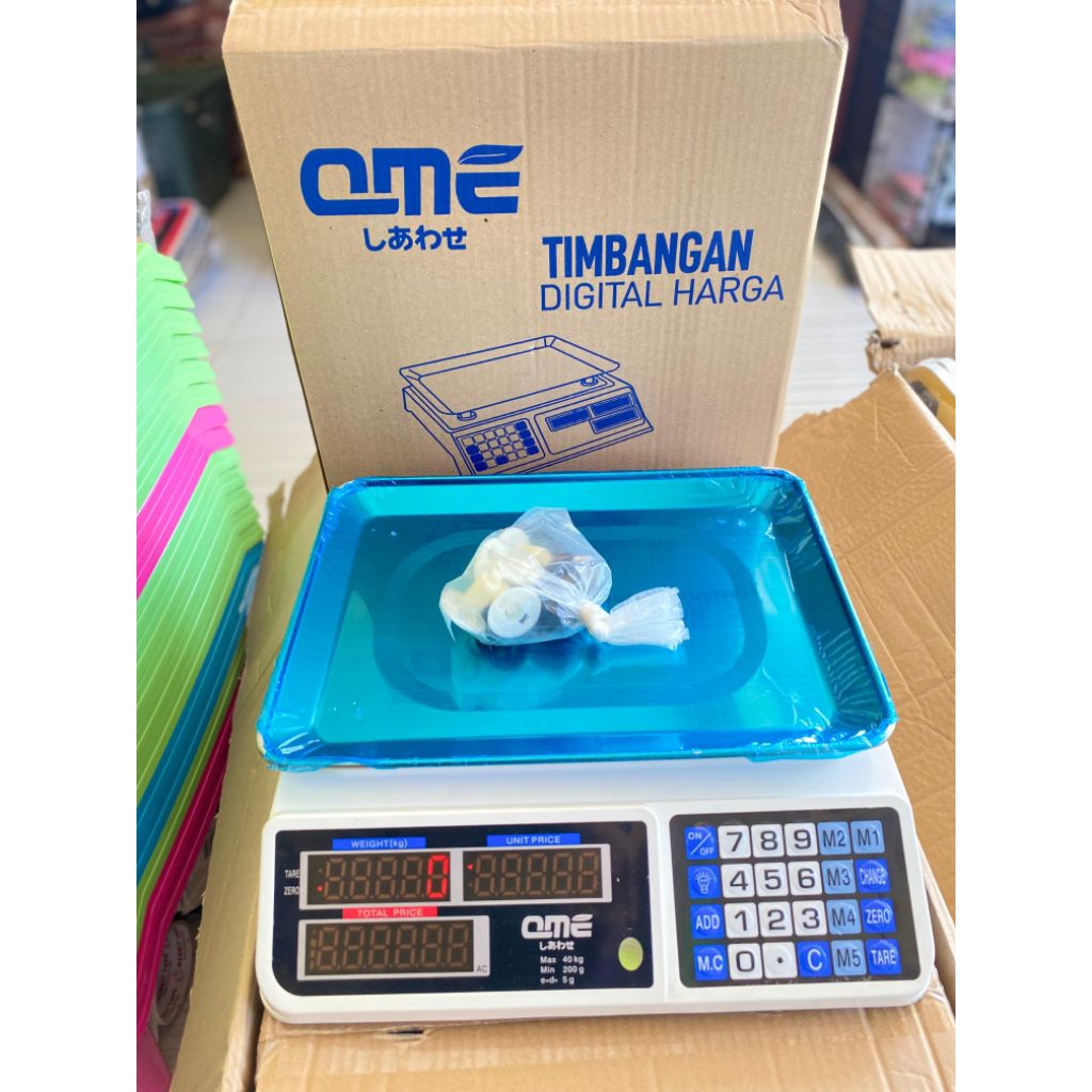Timbangan buah digital 40kg QME