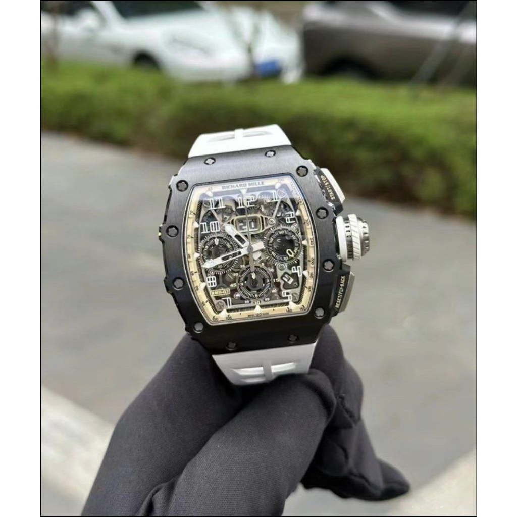 JAM TANGAN RM11-03 CARBON SWISS AUTOMATIC