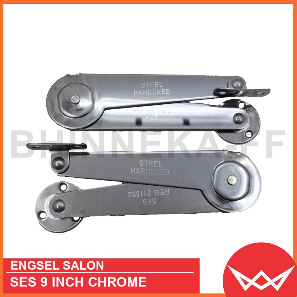 Engsel Salon / Engsel Sikutan / Engsel Jendela SES 9" Chrome