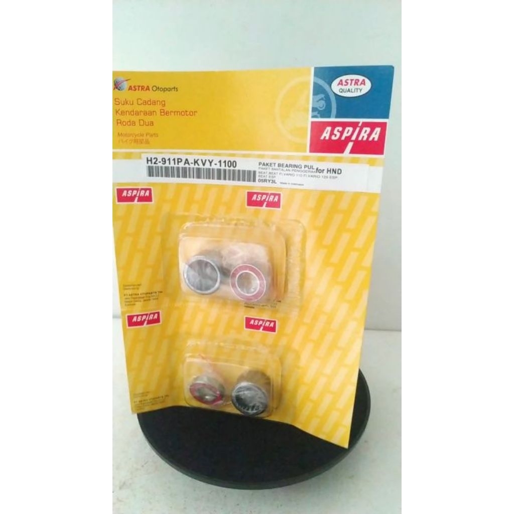 Bearing pully set laher bambu Aspira Vario 125,Vario 110,Beat,Beat FI, Scoppy,Spacy