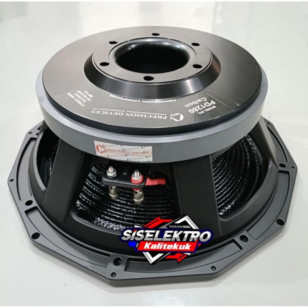 Speaker 12 Inch PD 1280 carbon PD 1280 vc4 daun carbon