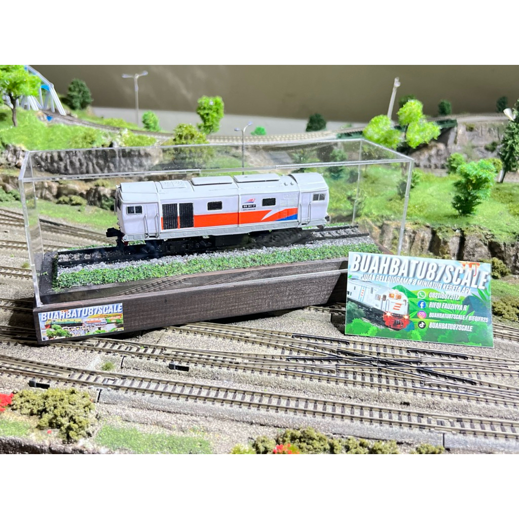 Miniatur Lokomotif BB 301 17 BD Livery PT KAI Skala HO High Detail