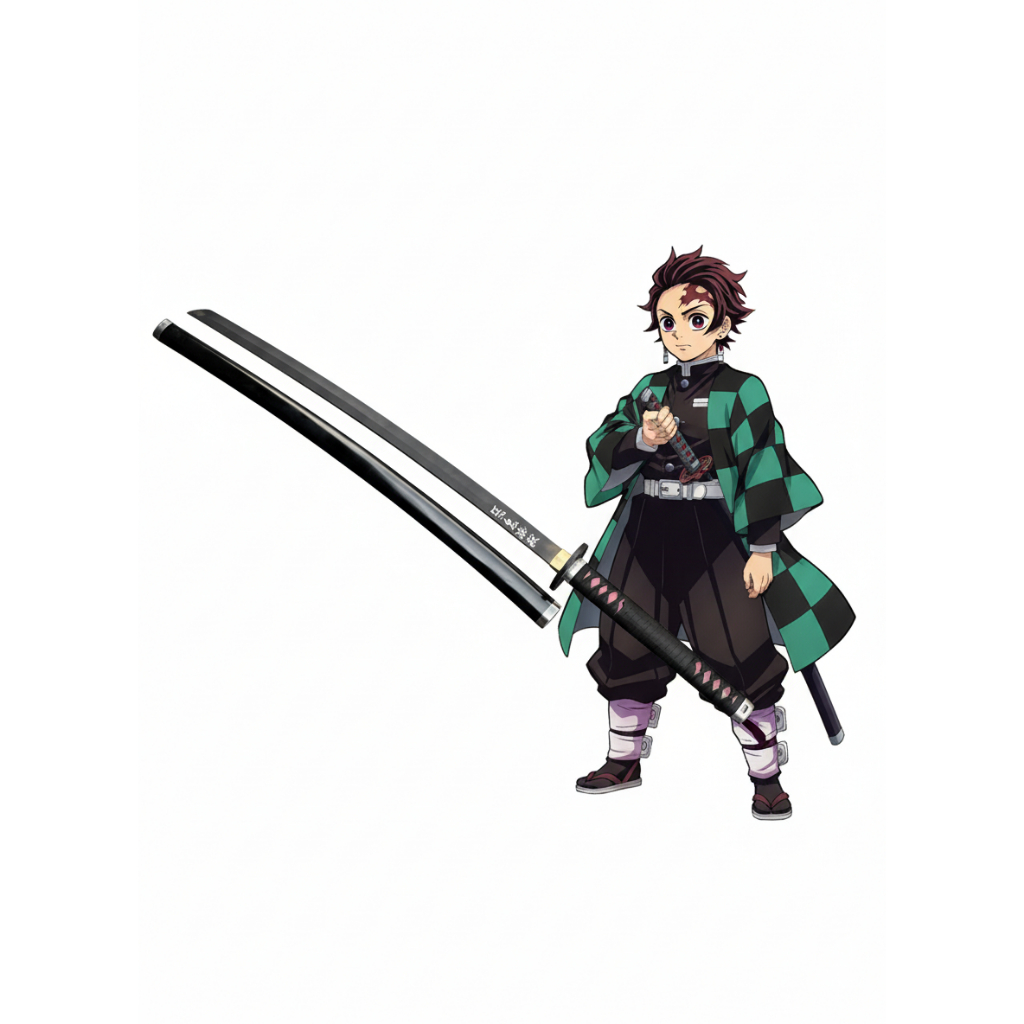 KATANA KAYU COSPLAY TANJIRO V1