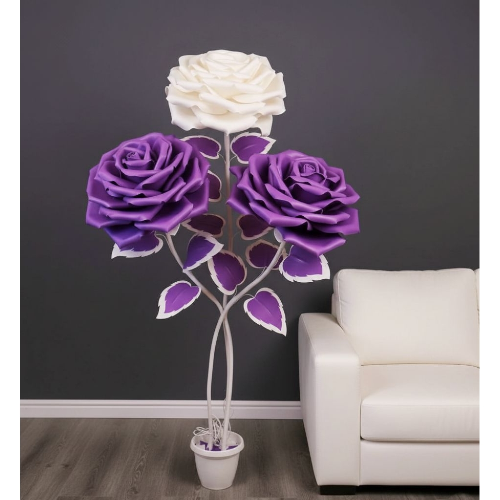 Bunga Lampu Hias Dekorasi Jumbo / Wedding decor / Studio Photo