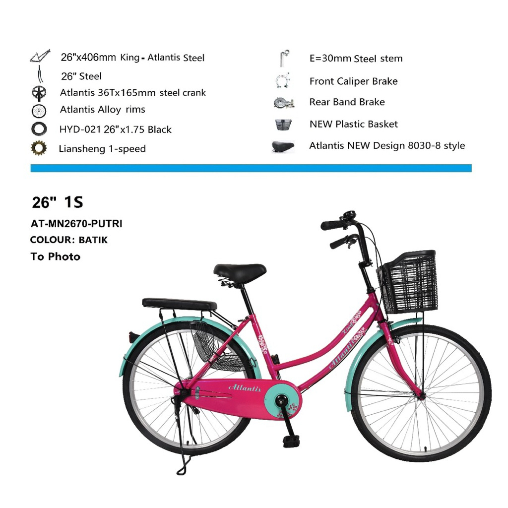 TERLARIS MINI BIKE 24 ATLANTIS PUTRI 70