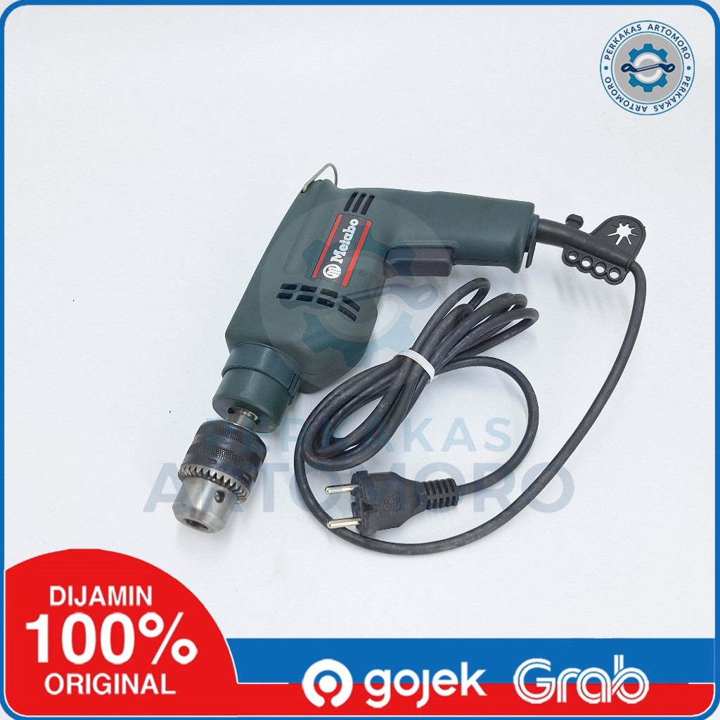 Mesin Bor Metabo 13mm B-504 500Watt - Bor Kayu & Besi Professional