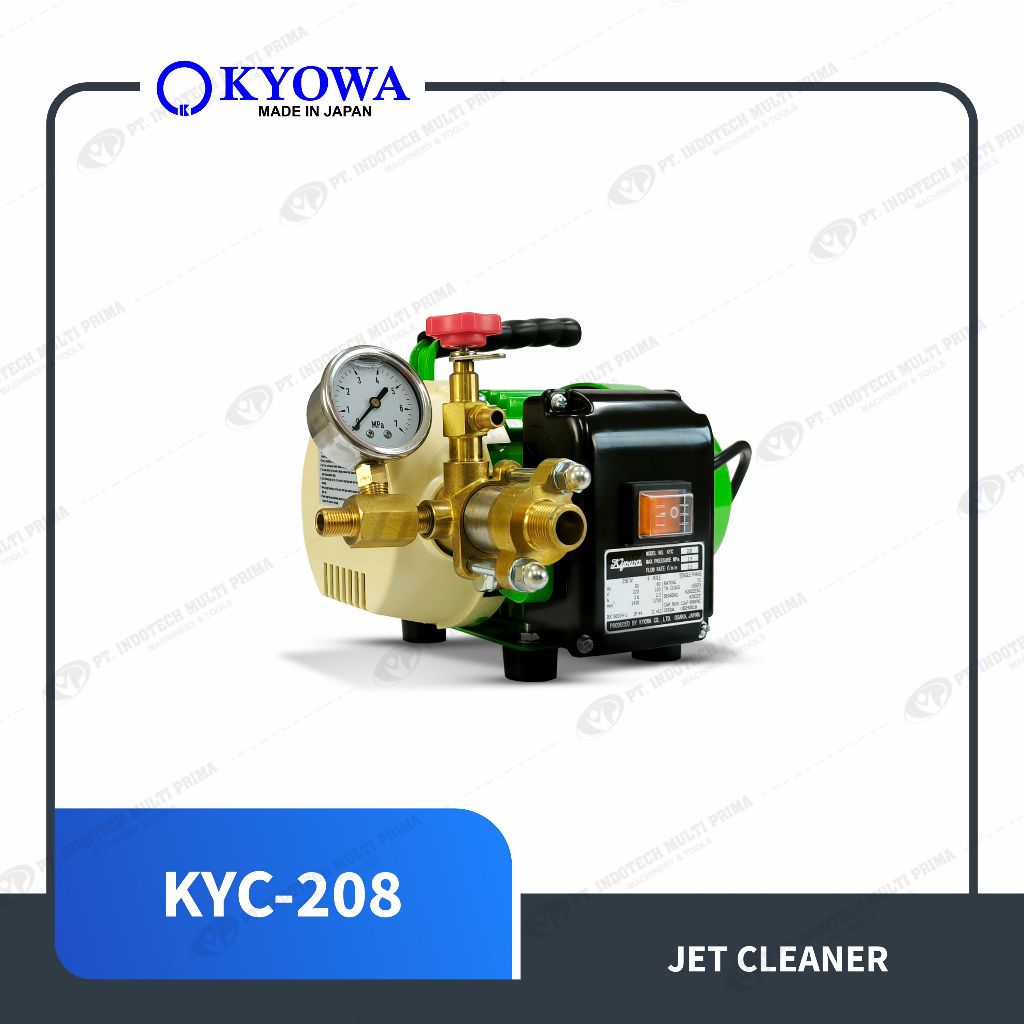 Kyowa Jet Cleaner tipe KYC-208, KYC-20A, KYC-408 dan KYC-40A - Made in Japan