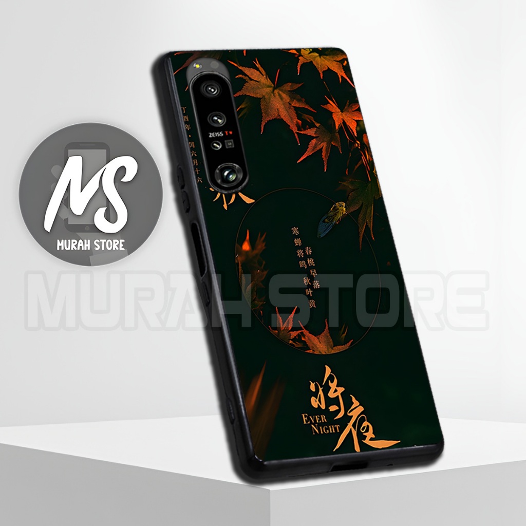 MS39/ Softcase Karet  SONY XPERIA 1 MARK 2/ MARK 4/ XPERIA 5 MARK 3 / Motif Kaligrafi / Casing HP / 