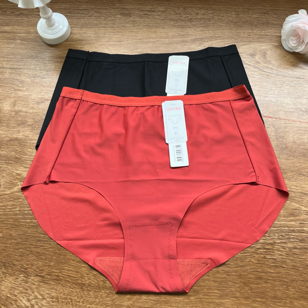 SORELLA PANTY SEAMLESS SIZE L XL MODEL MIDI CD SEAMLESS ANTI JIPLAK SORELLA