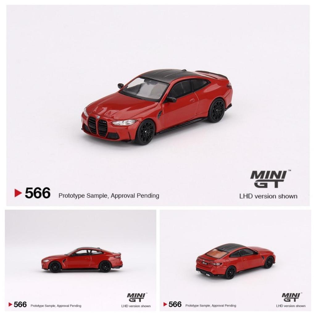 MINI GT 566 BMW M4 COMPETITION TORONTO RED METALLIC