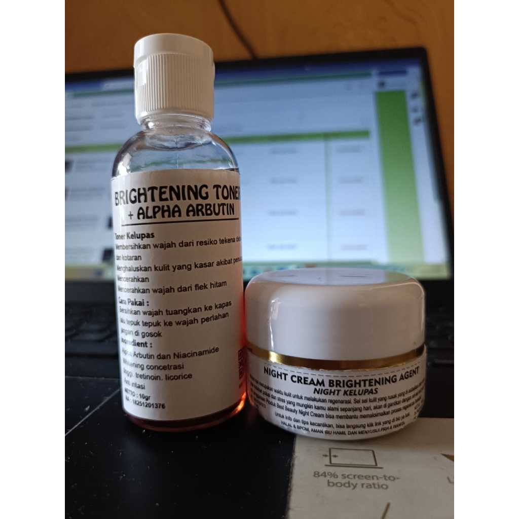 PAKET KELUPAS/ TONER KELUPAS/ CREAM KELUPAS