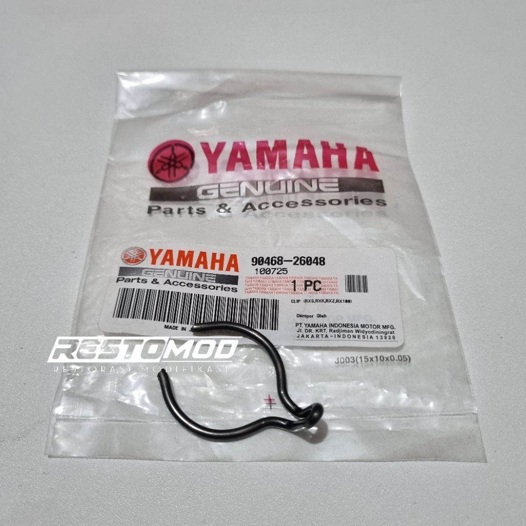 KLIP SELAAN RX KING RXS CLIP SELAAN ENGKOL SELAHAN CAPIT UDANG 90468-26048 RXKING RX KING ORI YAMAHA