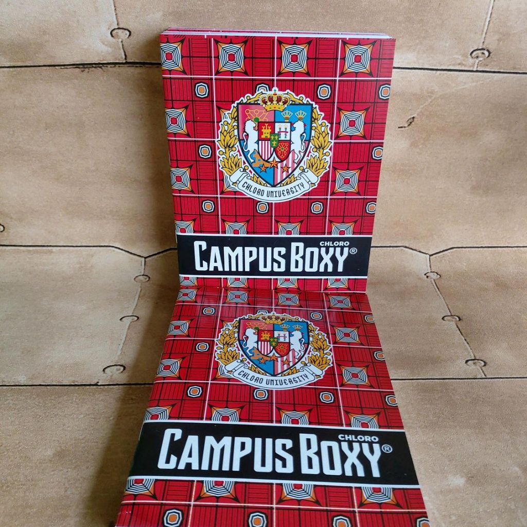 BUKU TULIS Chloro Campus BOXY isi 38 Lembar