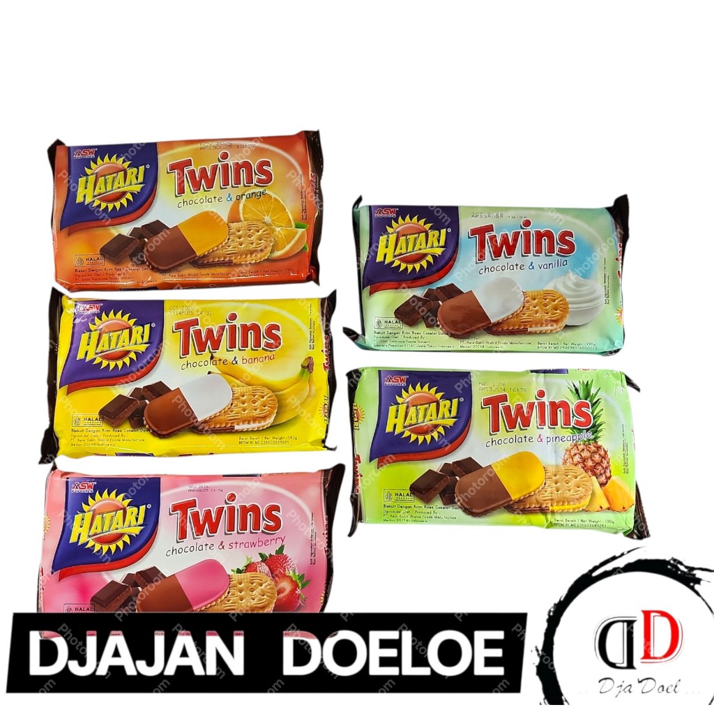 Hatari Biskuit Twins - Netto 190gr
